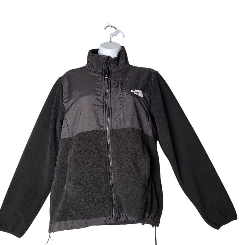 The North Face Women's Fleece Jacket M Black Full Zip Gorpcore Hiking Fall Sport